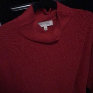 Red sweater perfect for holidays